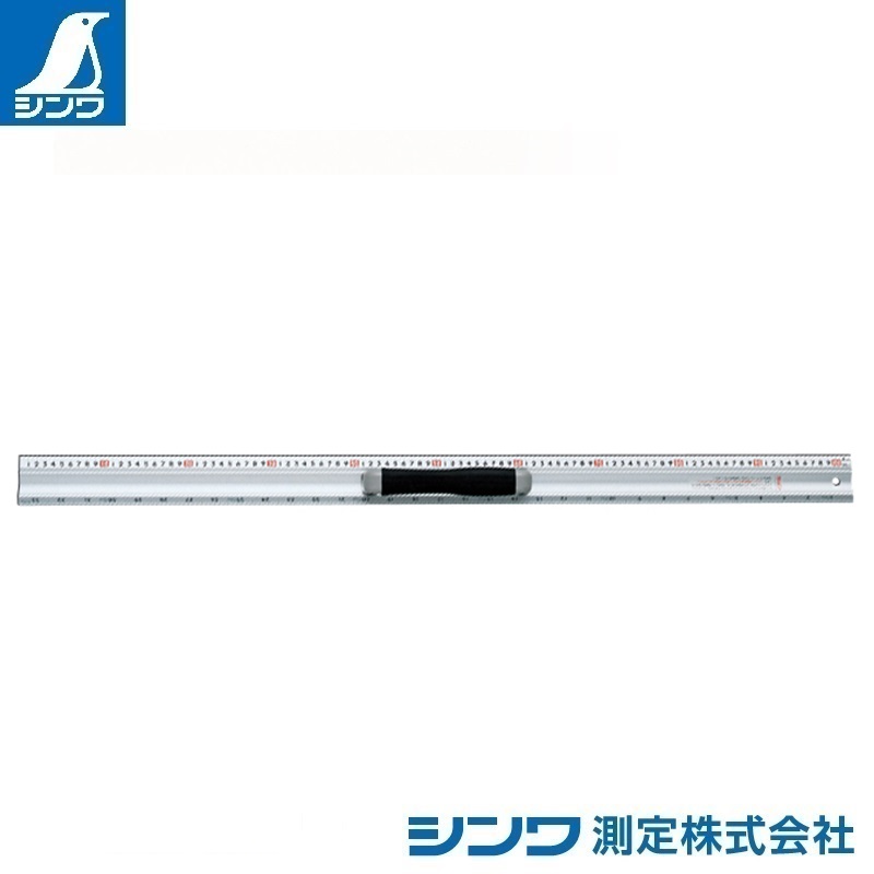 シンワ測定(Shinwa Sokutei) アルミカッター定規 カット師 1000MM 65090