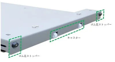 【カートなどの計量に便利な低床型】HW-CF