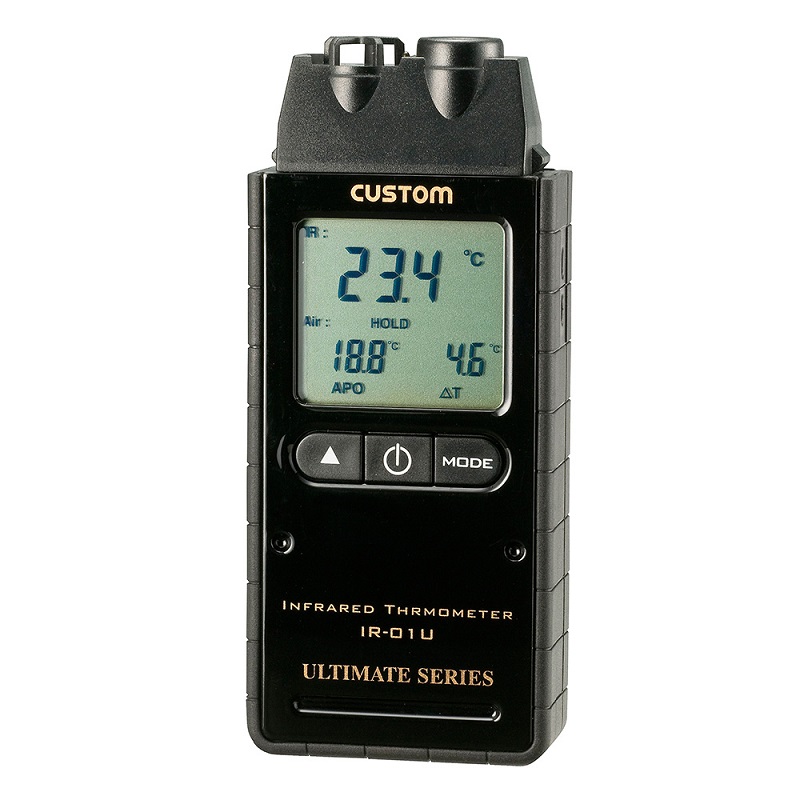 ㈱カスタム 放射温度計 ＩＲ-０１Ｕ/温度計・湿度計の通販｜はかり商店【公式】