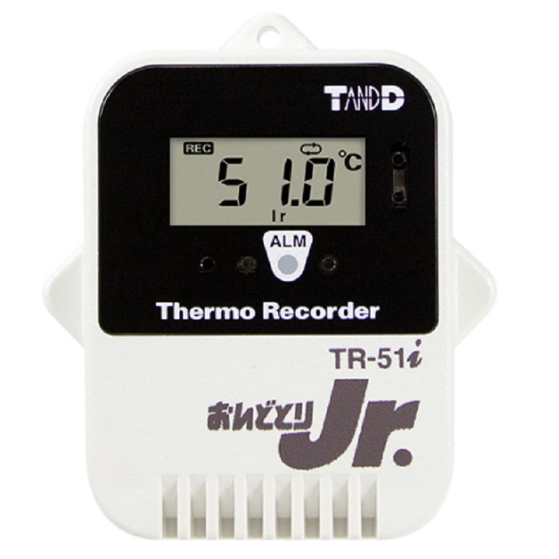 小型防水温度データロガー ＴＲ-５１i：温度１チャンネル・センサ内蔵タイプ