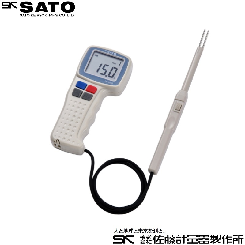 全国宅配無料 佐藤計量器 SATO pH計 防水 小型 携帯型 ペンタイプ SK-662PH