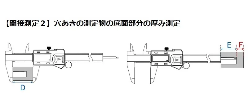 【デジタルノギスの使い方：間接測定・比較測定】A&Ｄ Vernier Caliper