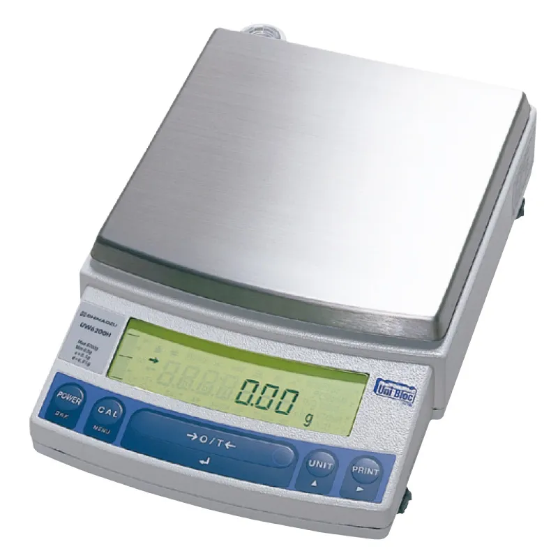 ㈱島津製作所 特定計量器 UW4200HV 校正分銅内蔵型電子天びん S321-62353-47