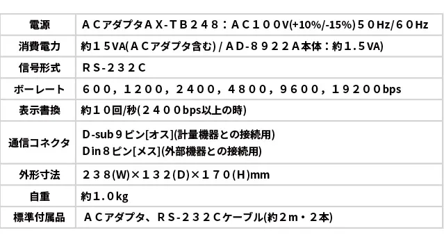 【仕様】