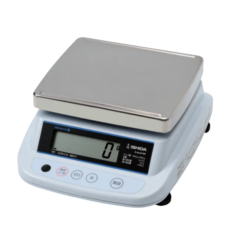 イシダ 検定付 防水 デジタルはかり S-boxR WP-3 3kg