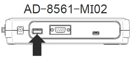 【ＵＳＢコネクタ：TypeＡ】AD-8561-MI02