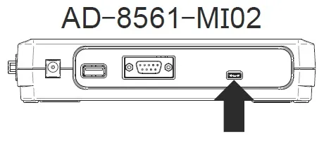 【ＵＳＢコネクタ：MicroＢ】AD-8561-MI02