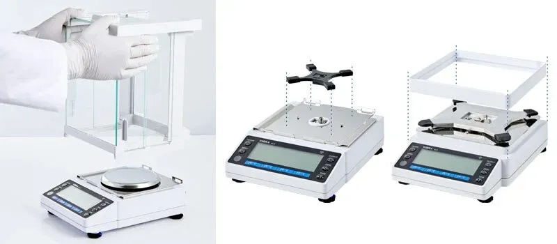 取り外しが簡単な風防部で、清潔を効率化