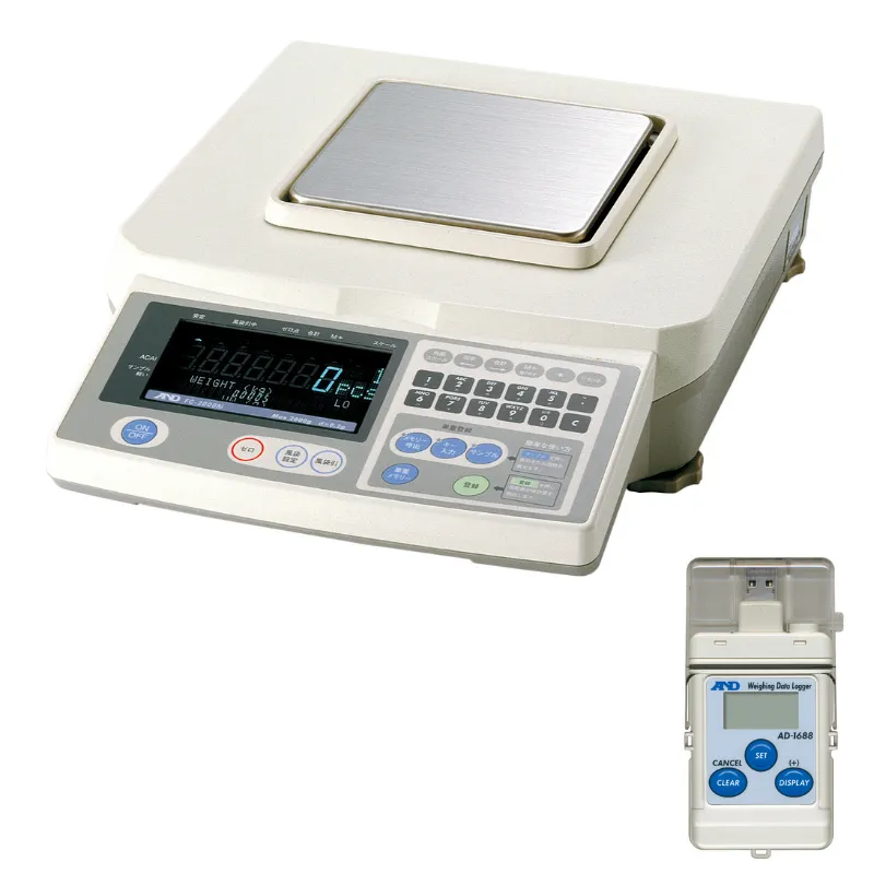 A&D カウンティングスケール FC-2000Si：計量データロガー付き