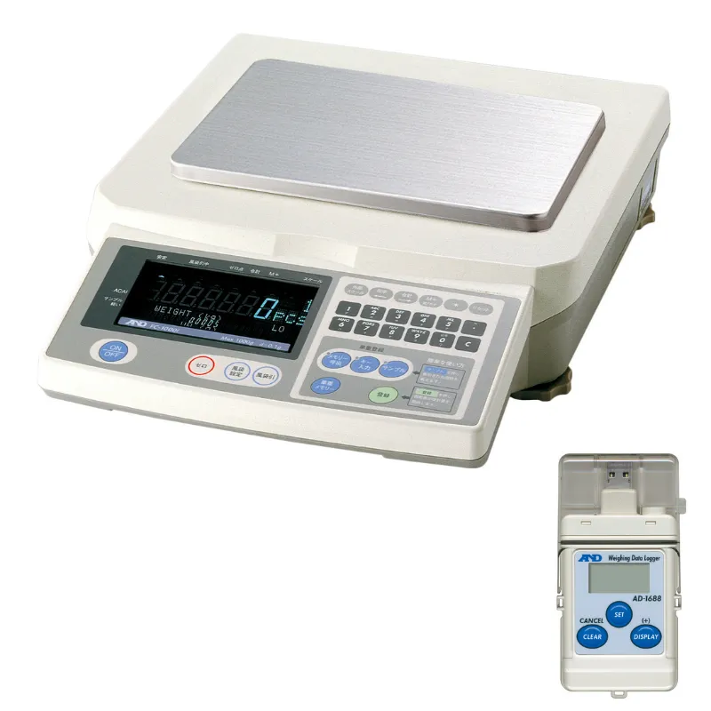 A&D カウンティングスケール FC-1000i：計量データロガー付き