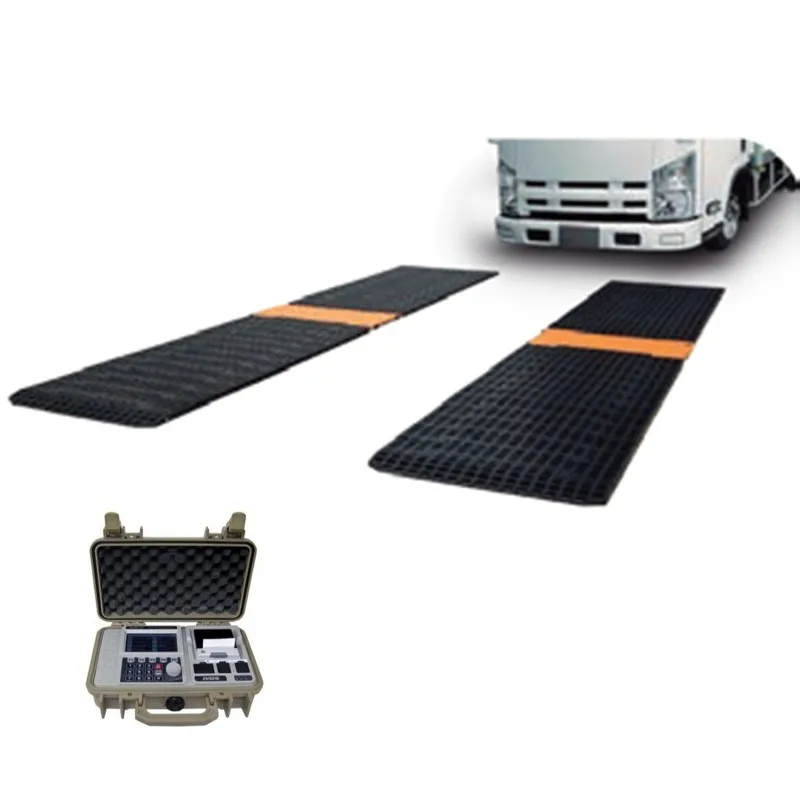 ㈱守隨本店 無線式ポータブルトラックスケール スーパーJUMBO MAXⅡ SJ2-10MⅡ：通過計量・2PAD仕様・ひょう量10t/１パッドあたり