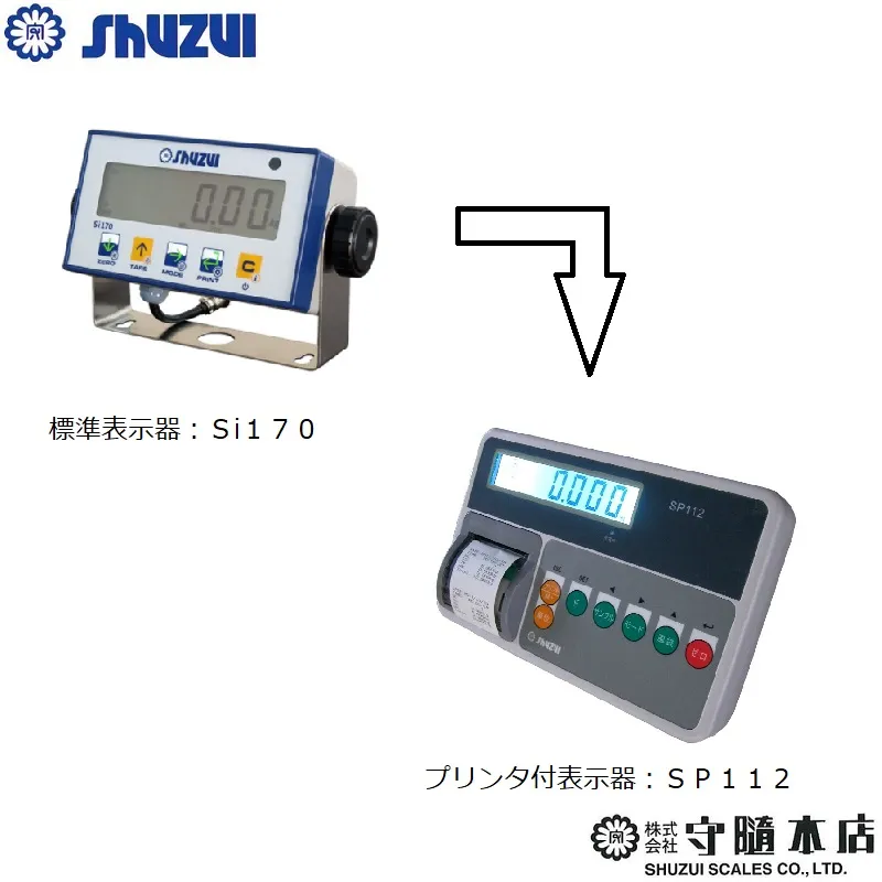 無検定品Ｓi１７０からプリンタ付ＳＰ１１２への変更費用