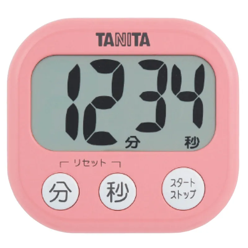 ＴＤ-３８４-ＰＫ(フランボワーズピンク)：でか見えタイマー