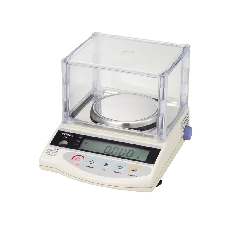 新光電子(VIBRA)高精度天秤AJⅡシリーズ｜出荷時一般校正証明書付｜最小表示0.001g～0.1g ひょう量220g～12㎏