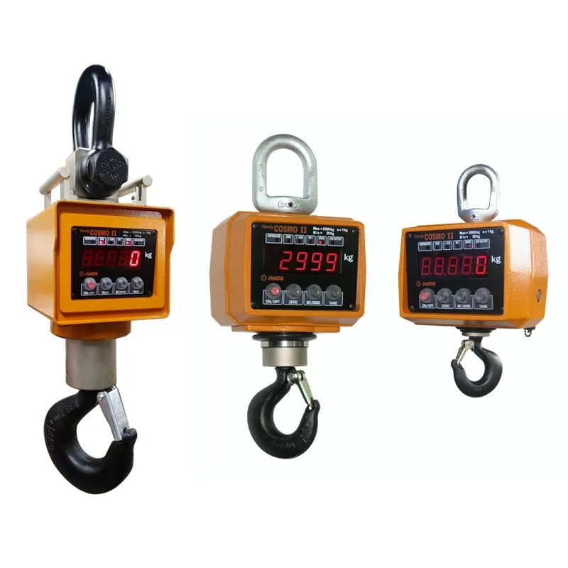 ㈱守隨本店 防水クレーンスケール ハンディコスモⅡシリーズ：0.1kg～5kg/300kg～10,000kg