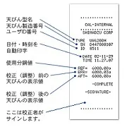 【ＩＳＯ対応校正記録が残こせます】