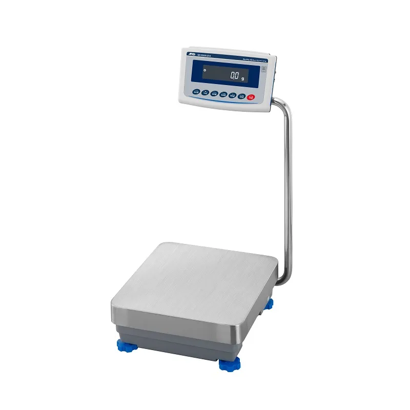 A&D 検定付き防塵・防水 重量級電子天秤 GX-32001LD-K：校正用分銅内蔵・スイングアーム型　出荷時JCSS校正証明書付