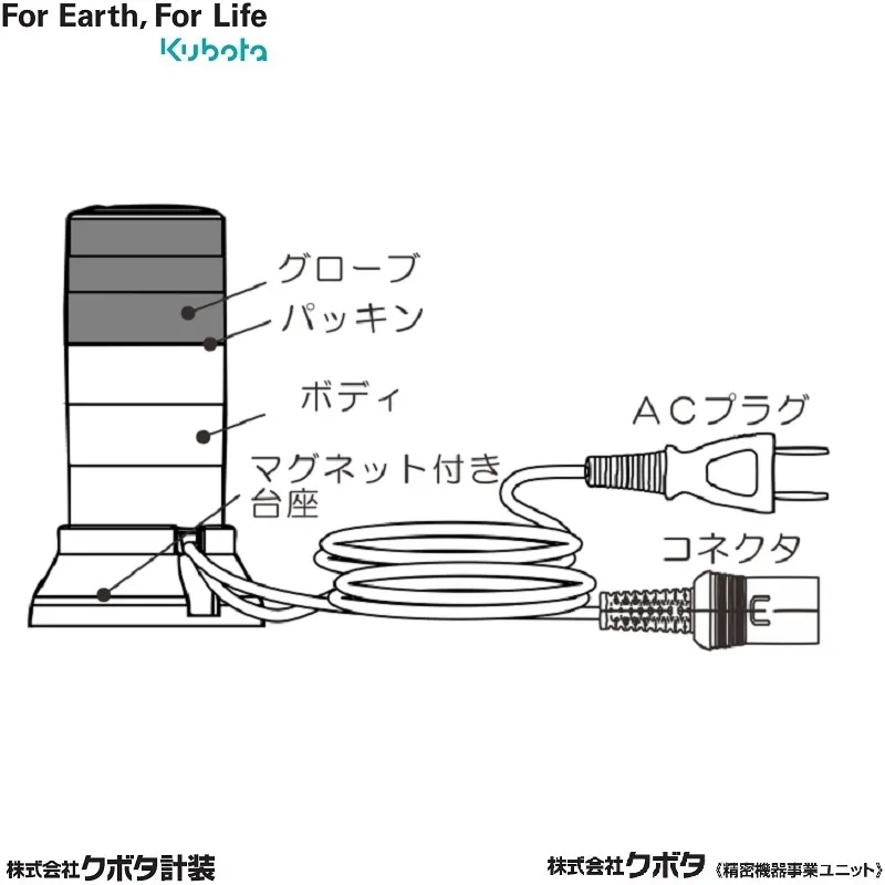 ＯＰ-２２：表示灯(赤・緑２色・ブザーあり)