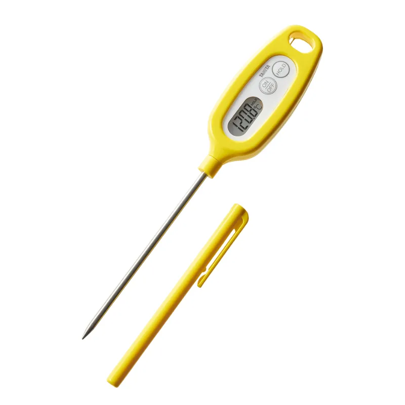 ＴＴ-５０８Ｎ-ＹＬ(イエロー)：デジタル温度計 料理用スティック温度計