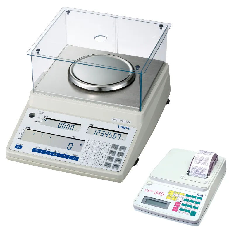 新光電子(VIBRA)カウンティングスケール(個数計) CUX60：CSP-240プリンタ付き