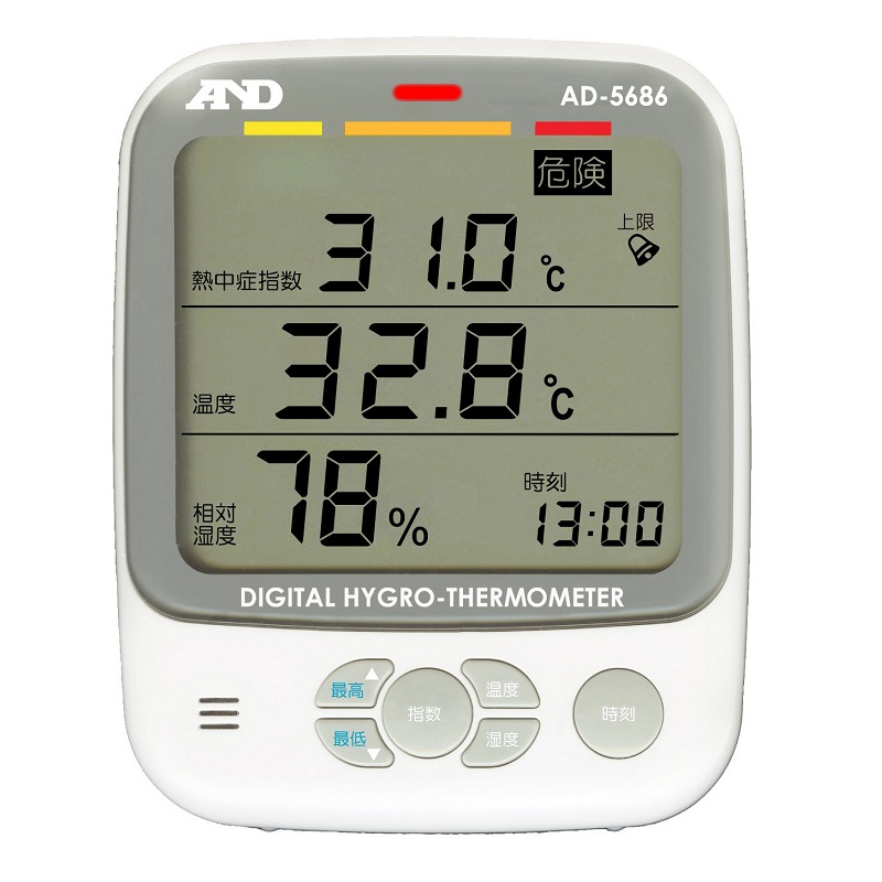 ワイヤレス・マルチチャンネル温湿度計 ＡＤ-５６６４ＳＥＴ/温度計・湿度計の通販｜はかり商店【公式】