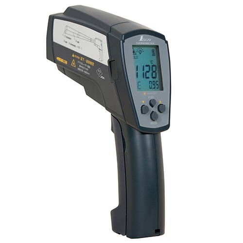 ７３１００：放射温度計Ｈ  高温測定用デュアルレーザーポイント機能付放射率可変タイプ