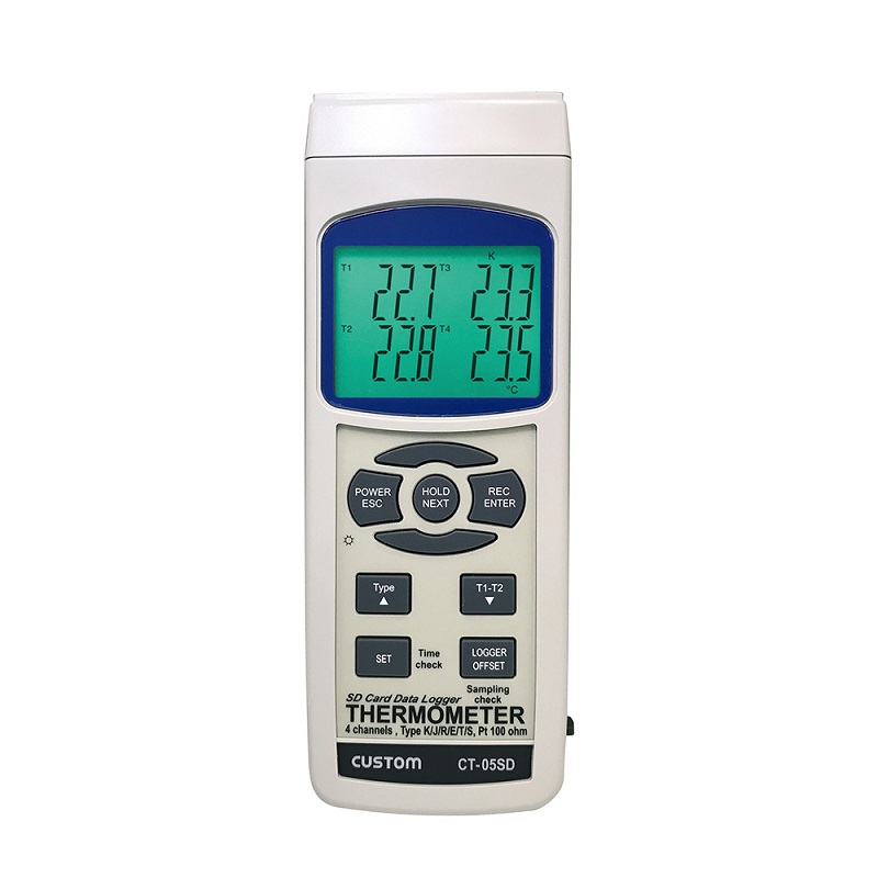 データロガー４チャンネル温度計 ＣＴ-０５ＳＤ/温度計・湿度計の通販｜はかり商店【公式】