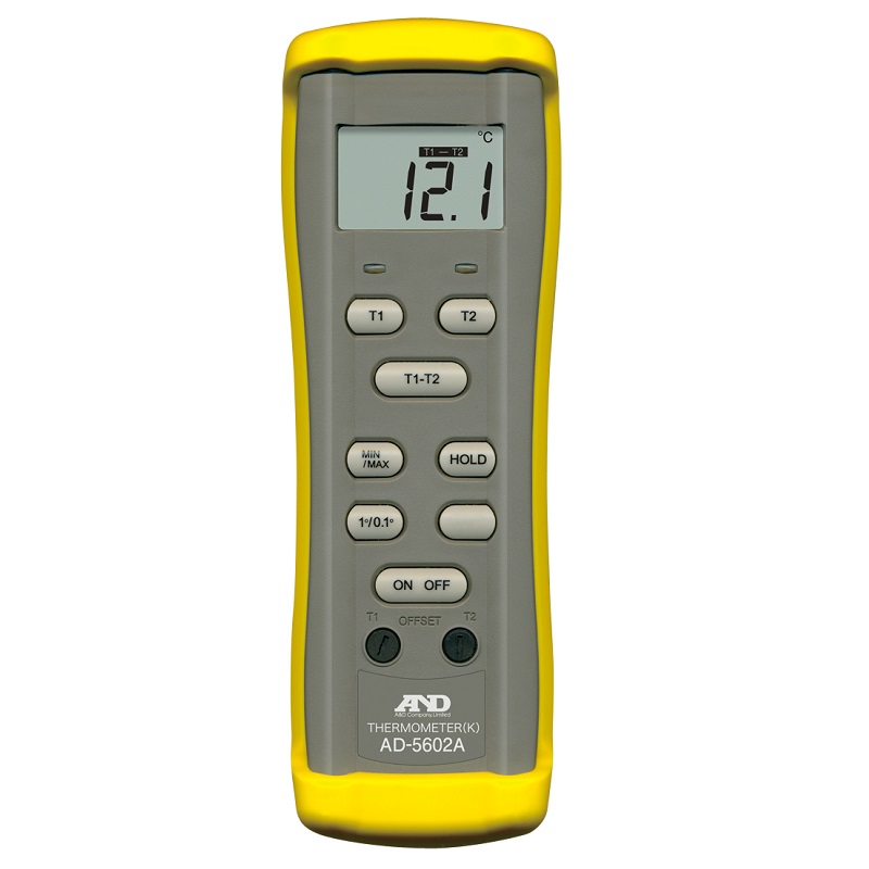 Ｋ熱電対温度計  ＡＤ-５６０２Ａ：センサ２チャンネル