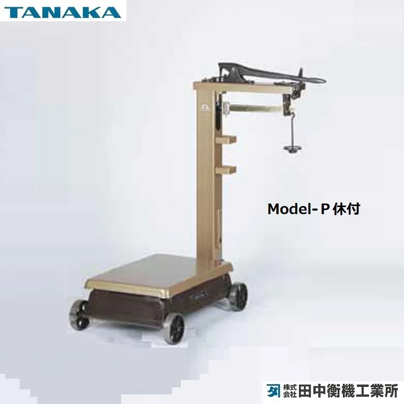 ㈱田中衡機工業所 規格台ひょう Ｐ-２０００ (車付・休付・金筒)：２０００kg/１kg・７号の業務用はかり通販｜はかり商店【公式】