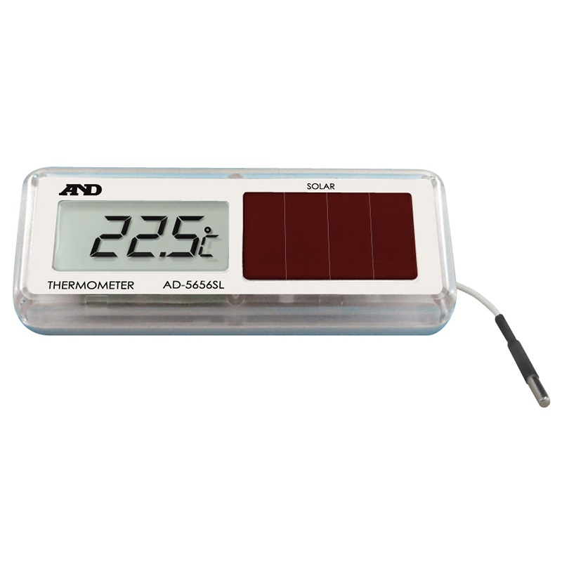 防水型小型温度計  ＡＤ-５６５６ＳＬ：ソーラー式
