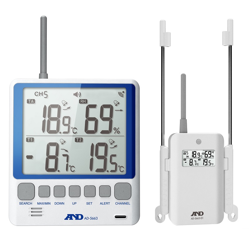 AD (エー・アンド・デイ) ZigBeeワイヤレス温湿度計測システム AD-5665-02 (中継機) 通販