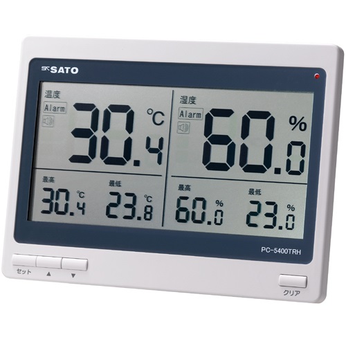 デジタル温湿度計  ＰＣ-５４００ＴＲＨ