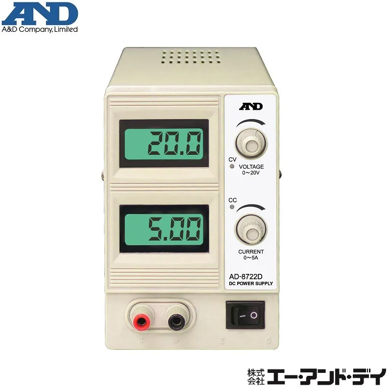 直流安定化電源  ＡＤ-８７２２Ｄ：シリーズドロッパ方式