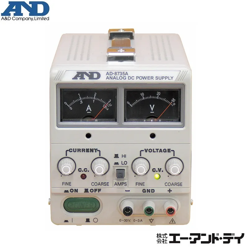 直流安定化電源  ＡＤ-８７３５Ａ：シリーズドロッパ方式