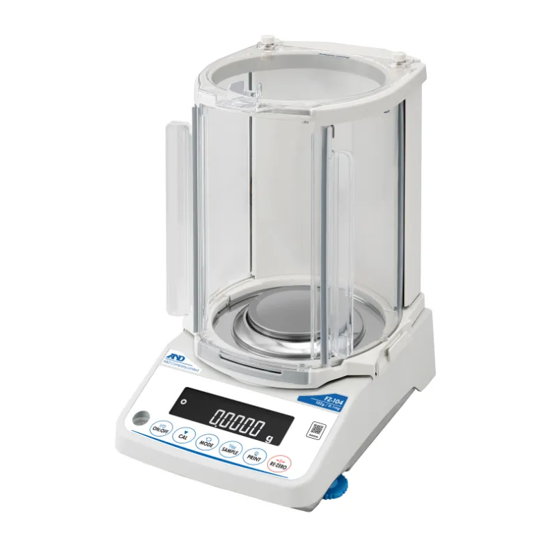 A&D 分析電子天びん FZ-104 校正用分銅内蔵型 出荷時JCSS校正証明書付き
