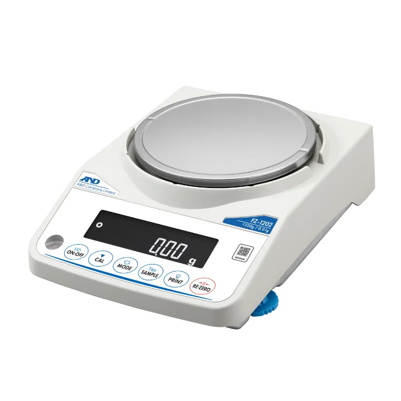 A&D 汎用電子天びん FZ-1202 校正用分銅内蔵型 出荷時JCSS校正証明書付き