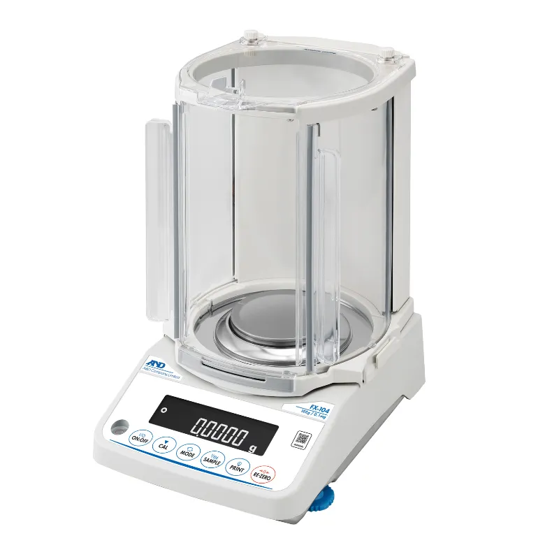 A&D 分析電子天びん FX-104 出荷時JCSS校正証明書付き