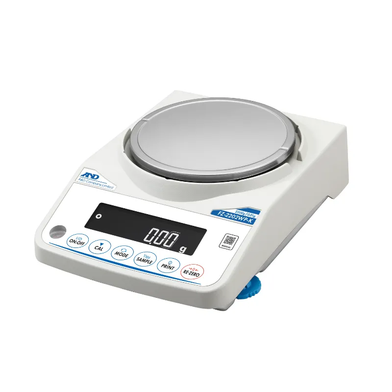 A&D 取引・証明用防塵防水型汎用電子天びん FZ-2202WP-K 校正用分銅内蔵型 出荷時一般校正証明書付き