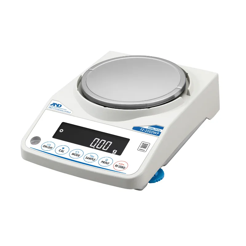 A&D 防塵・防水型汎用電子天びん FX-2202WP 出荷時JCSS校正証明書付