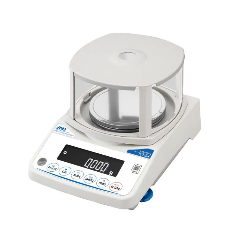 A&D 取引・証明用分析電子天びん FZ-223-K 校正用分銅内蔵型 出荷時JCSS校正証明書付