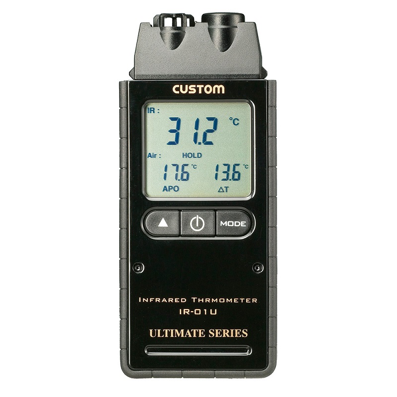 ㈱カスタム 放射温度計 ＩＲ-０１Ｕ/温度計・湿度計の通販｜はかり商店【公式】