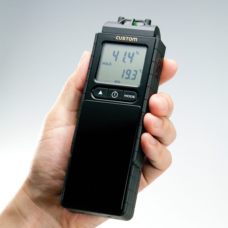 ㈱カスタム ポータブル型デジタル温湿度計 ＣＴＨ-０１Ｕ/温度計・湿度計の通販｜はかり商店【公式】